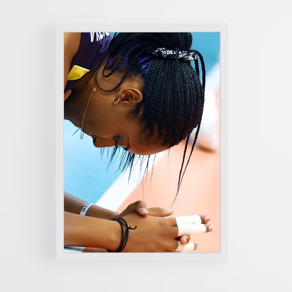 Poster Gestes Quotidiens – affiche Volleyball (vue 3)